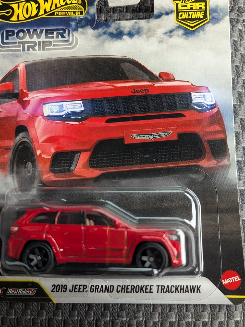 Hot Wheels 2019 Jeep Grand Cherokee Trackhawk - Red